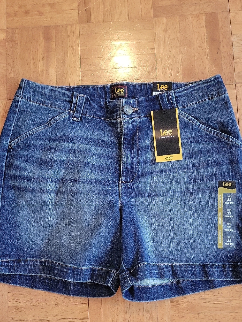 Lee Blue Denim Shorts (NWT) - Sz 12